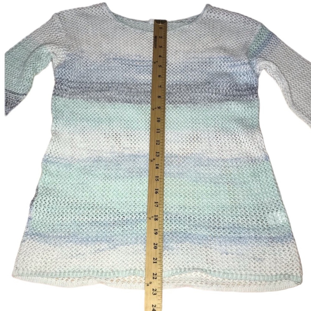 Pure Jill Open Knit Multi Colored Sweater - Women’s XS - Picture 4 of 8